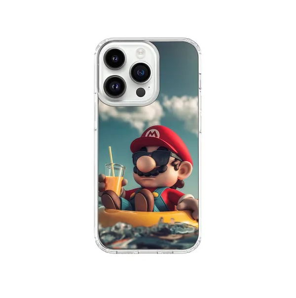 Mario_Cartoon_Character_Transparent_iPhone_Case_-_Designer_Printed_Back_Cover