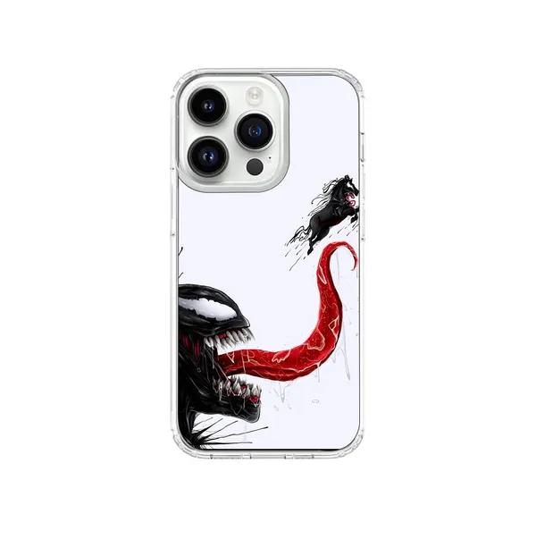 Venom_Symbiote_Transparent_Phone_Case