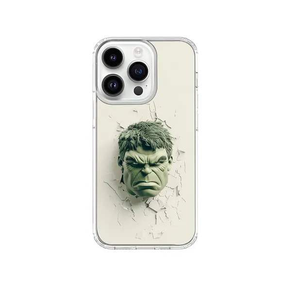 iPhone_Clear_Case_with_3D_Hulk_Breaking_Through_Design_-_Transparent_Protective_Cover