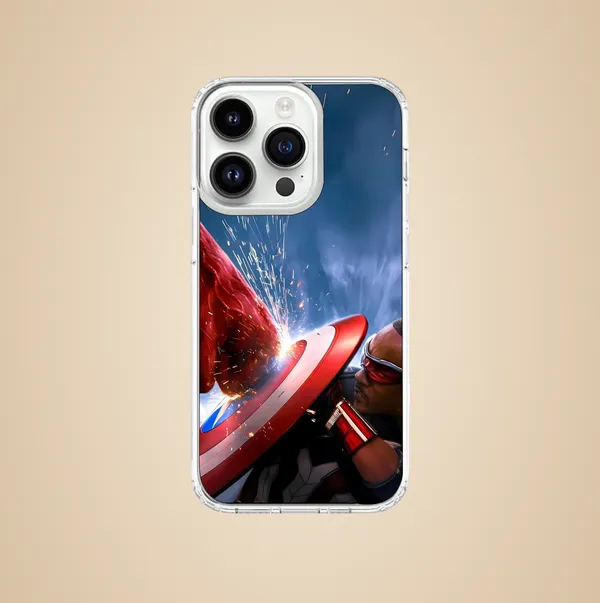 Captain_America_Shield_Phone_Case_-_iPhone_12_Pro_Clear_Protective_Cover