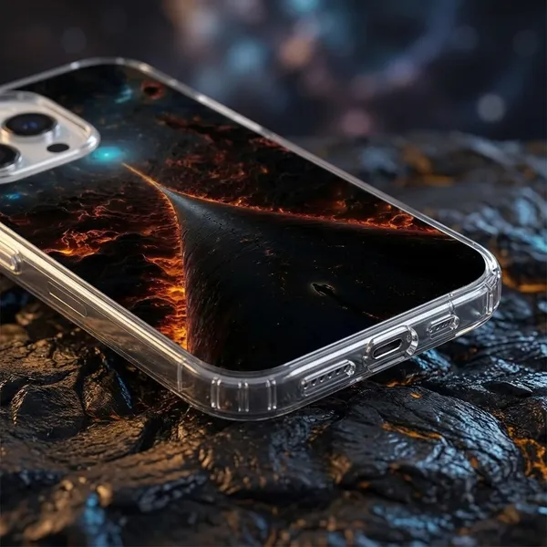 Cosmic_Road_Journey_Transparent_Phone_Case_with_Fiery_Glow_Design