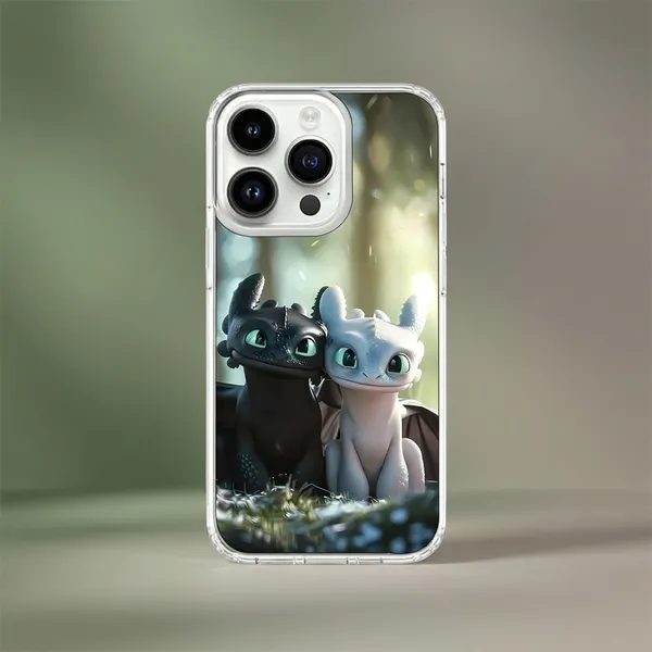 Cute_Dragon_Couple_Transparent_iPhone_Case_-_Toothless_&_Light_Fury_Design