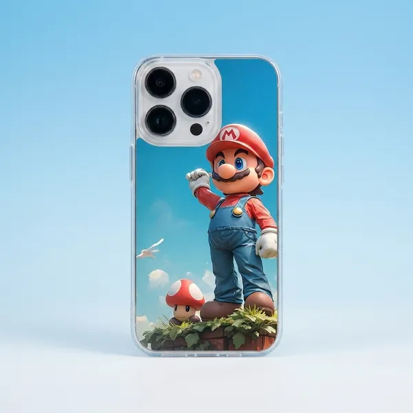Super_Mario_Transparent_Hard_Case_for_iPhone_-_Gaming_Character_Design_with_Reinforced_Corners