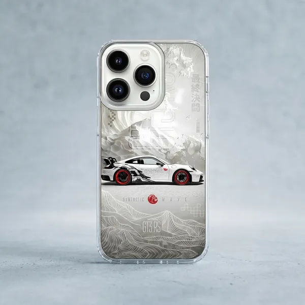 GT3_RS_Sports_Car_Transparent_Phone_Case_with_Japanese_Wave_Design_-_iPhone_Compatible