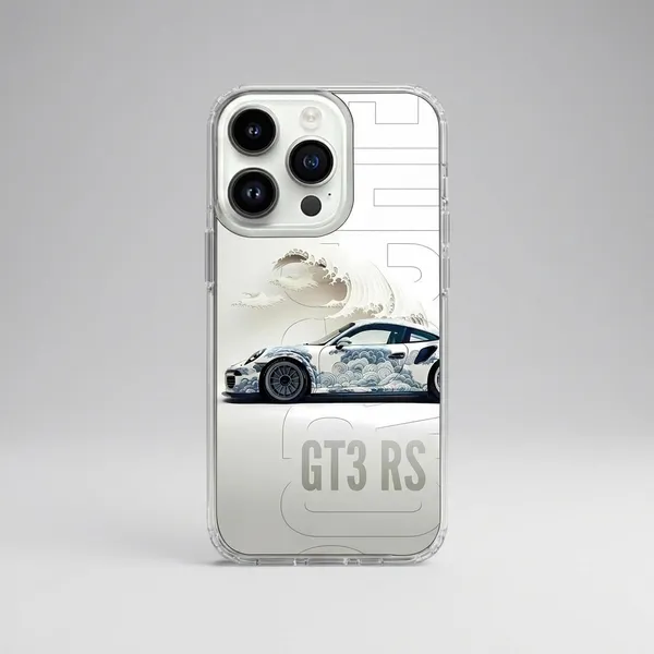 Porsche_GT3_RS_Transparent_iPhone_Case_with_Sports_Car_Design
