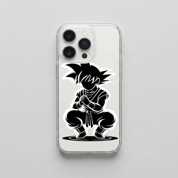 Anime_Character_Transparent_Phone_Case_with_Glowing_Aura_Design