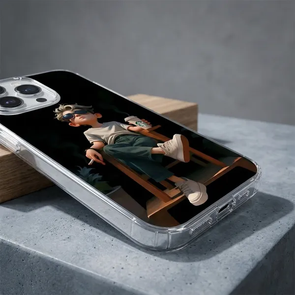 Stylish_Character_Art_Transparent_Phone_Case_for_iPhone
