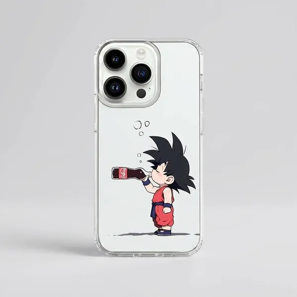 Dragon_Ball_Z_Kid_Goku_Clear_Phone_Case