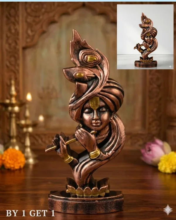 Metallic_copper__Plastic__lord_Krishna_Statue_Idol_Desk_Decor_And_Office_Use