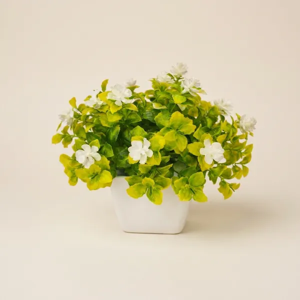 Yellow_And_Green_Plastic_Artificial_Flower_Bonsai_Plant_With_Pot_For_Home_Decor_And_Table_Decoration