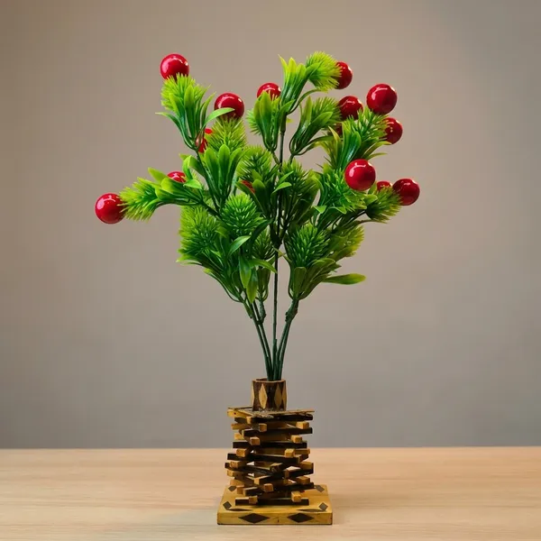 Red_And_Green_Plastic_And_Bombo_Artificial_Bonsai_Tree_For_Home_Decor_And_Interior_Styling