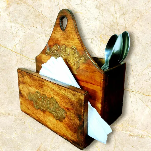 Wooden_Cutlery_Napkin_Caddy_Remote_Holder_Dark_Brown_Pen_Stand_For_Study_Office_Table_Multipurpose_Cutlery_Holder_Stand_With_Tissue_Rack_For_Dining_Table