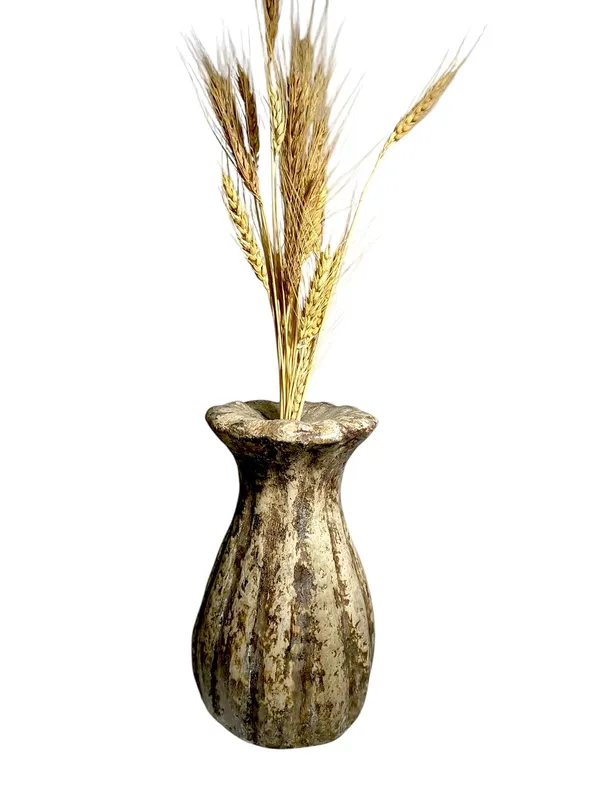 Dharohar_Handcrafted_Agri_Waste_Papier_Mache_Flower_Vase_Handmade_Floral_Decor_Eco_Friendly_Sustainable_Home_Decor_Accent_Artisan_Gift_For_Living_Room_Office_And_Housewarming_6_X_11_Inch