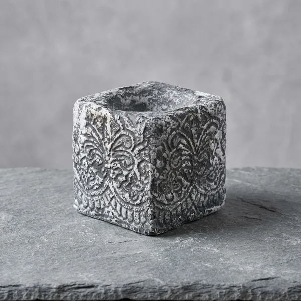 Mycelium_Bonded_Agri-waste_Handcrafted_Vase/Bowl__(8"x8"x3")with_Paper-Mache__Antique_Finish-Eco-Friendly_Sustainable_Decor_and_Natural_Design