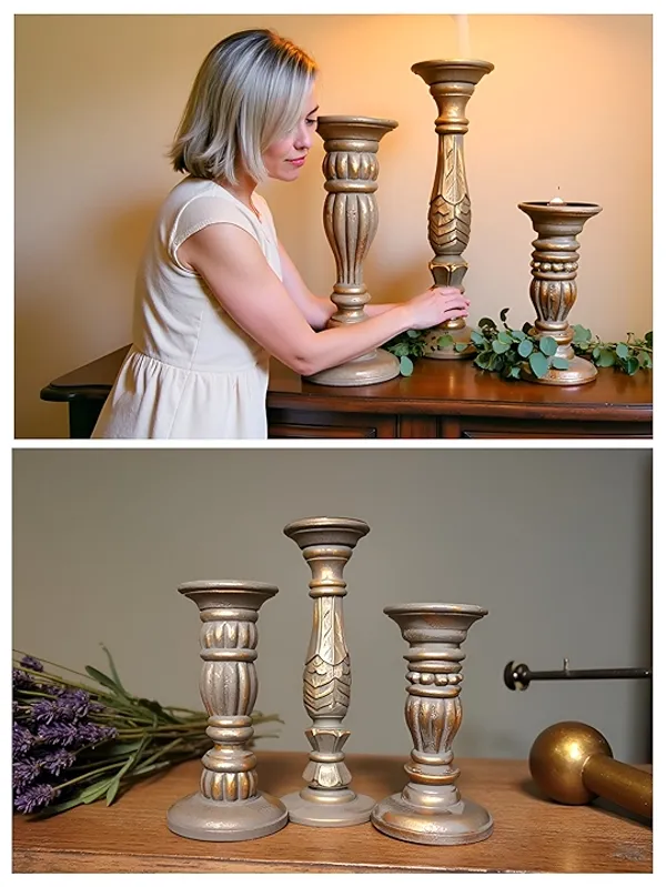 Hand_Carved_Wooden_Candle_Holder_Set_9_,12_,15_Inch_Dia_5