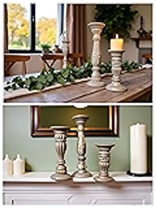 Hand_Carved_Wooden_Candle_Holder_Set_9_,12_,15_Inch_Dia_5