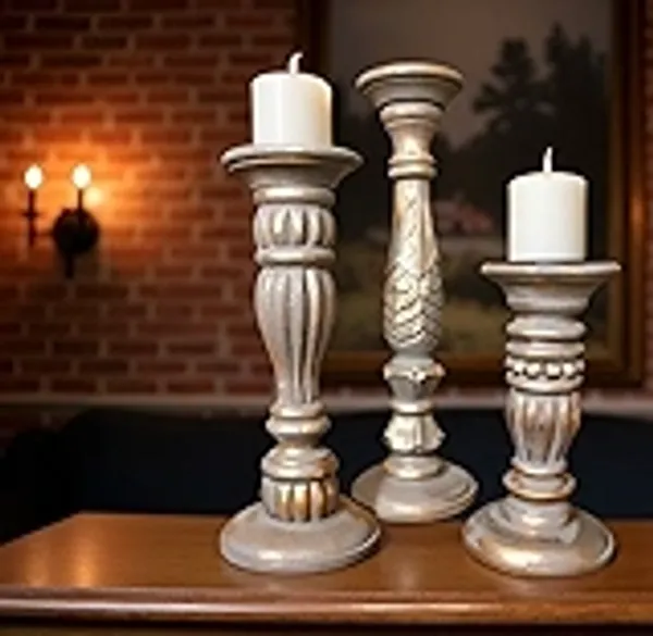 Hand_Carved_Wooden_Candle_Holder_Set_9_,12_,15_Inch_Dia_5