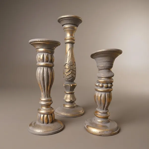 Hand_Carved_Wooden_Candle_Holder_Set_9_,12_,15_Inch_Dia_5