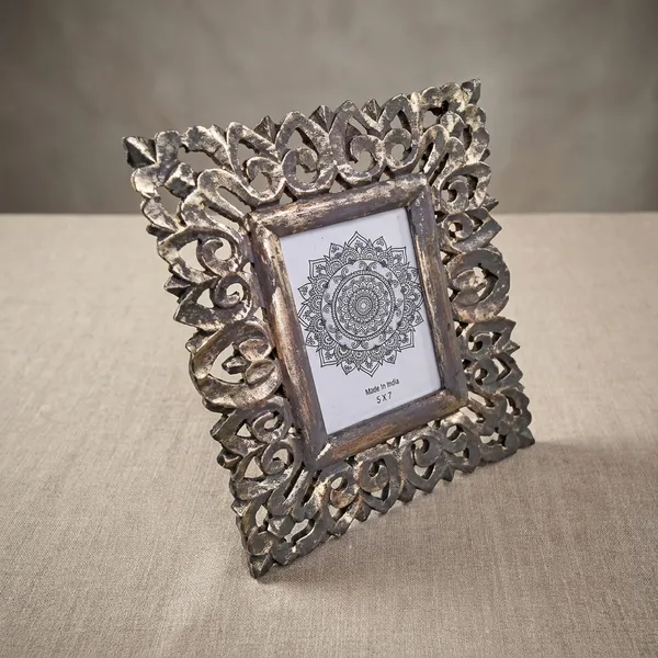 Hand_Carved_Wooden_Wall_Table_Mounted_Photo_Frame_In_Antique_Finish