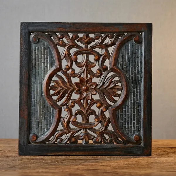Hand_Carved_Antique_Finish_Wooden_Panel