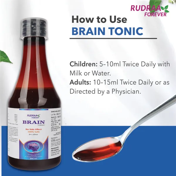 Rudraa_Forever_Brain_Tonic_-_Ayurvedic_Memory_&_Focus_Supplement_(200Ml)_Pack_Of_4