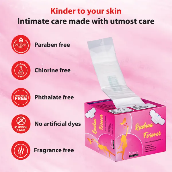 Rudraa_Forever_Sanitary_Napkins_-_280Mm_Pads_(10_Count)_Pack_Of_4