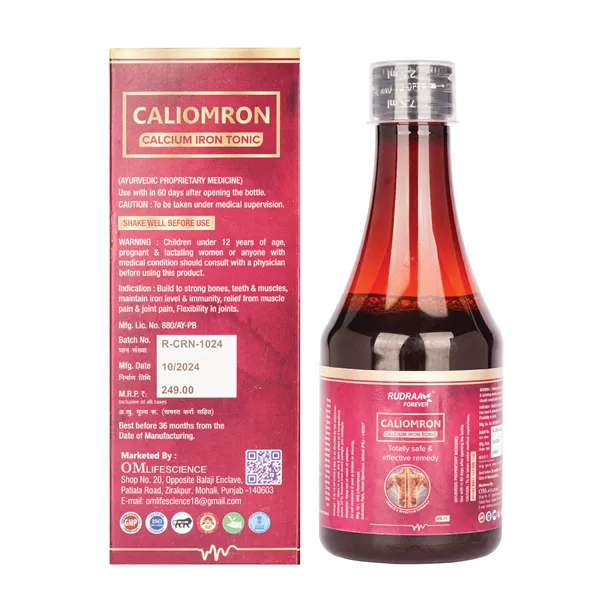 Caliomron_Calcium_Iron_Tonic_-_Ayurvedic_Health_Supplement_(200Ml)_Pack_Of_4