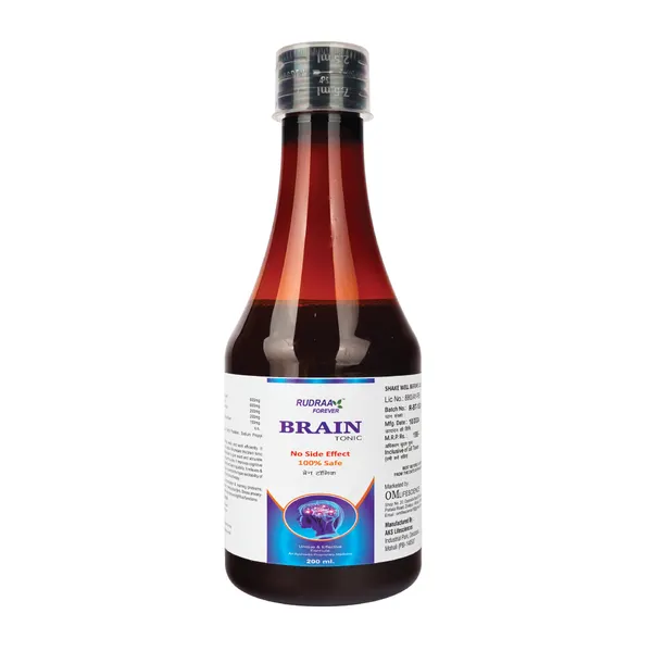 Rudraa_Forever_Brain_Tonic_-_Ayurvedic_Memory_&_Focus_Supplement_(200Ml)_Pack_Of_4