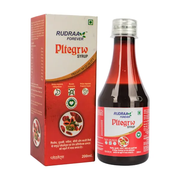 Rudraa_Pltegrw_Syrup_-_Ayurvedic_Platelet_Booster_For_Dengue,_Typhoid_&_Viral_Fever_(200Ml)_Pack_Of_4