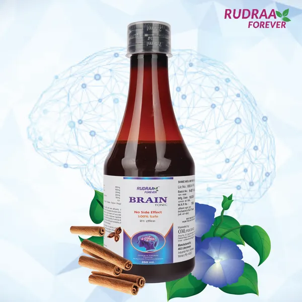 Rudraa_Forever_Brain_Tonic_-_Ayurvedic_Memory_&_Focus_Supplement_(200Ml)_Pack_Of_4