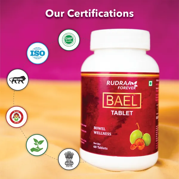 Rudraa_Forever_Bael_Tablet_-_Bowel_Wellness_Supplement_(60_Tablets)_Pack_Of_4