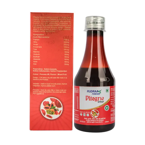 Rudraa_Pltegrw_Syrup_-_Ayurvedic_Platelet_Booster_For_Dengue,_Typhoid_&_Viral_Fever_(200Ml)_Pack_Of_4