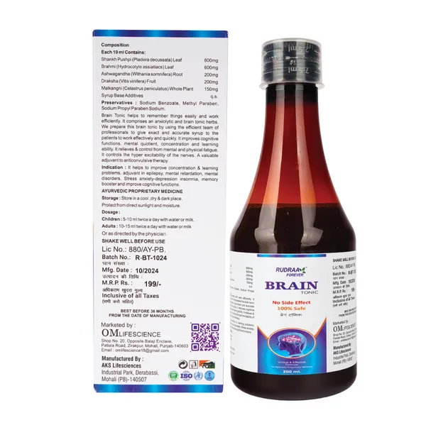 Rudraa_Forever_Brain_Tonic_-_Ayurvedic_Memory_&_Focus_Supplement_(200Ml)_Pack_Of_4