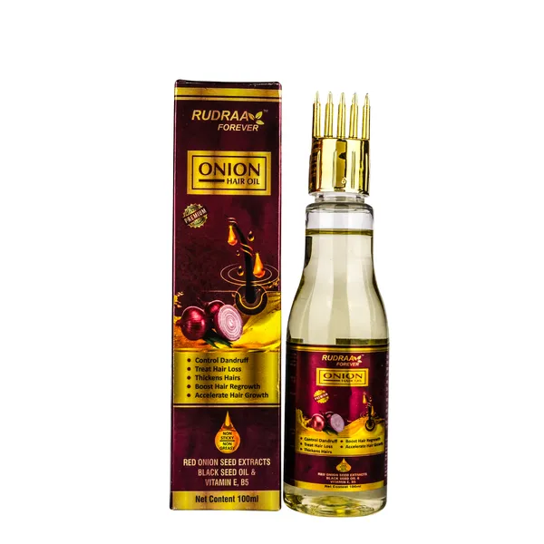 Rudraa_Forever_Onion_Hair_Oil_-_Red_Onion_Seed_Extract_&_Black_Seed_Oil_With_Vitamin_E_(100Ml)_Pack_Of_4