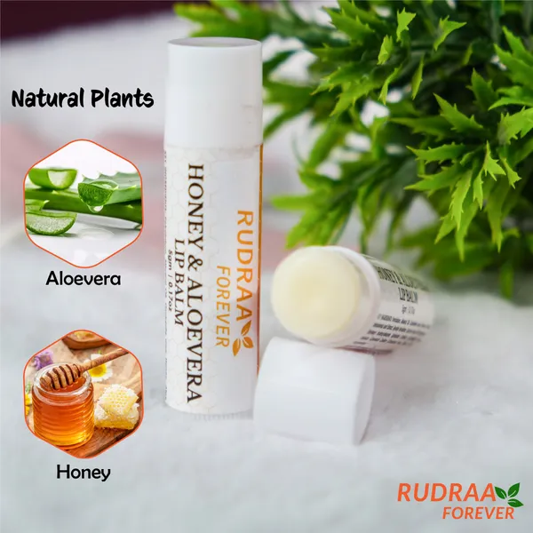 Rudraa_Forever_Honey_&_Aloe_Vera_Lip_Balm_Pack_Of_4