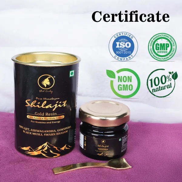 Pure_Himalayan_Shilajit_Gold_Resin_-_100%_Natural_Stamina_And_Energy_Booster_With_Ashwagandha,_Gokshura,_Black_Musli,_Swarna_Bhasma