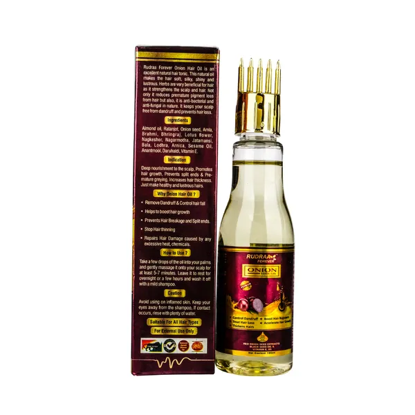 Rudraa_Forever_Onion_Hair_Oil_-_Red_Onion_Seed_Extract_&_Black_Seed_Oil_With_Vitamin_E_(100Ml)_Pack_Of_4