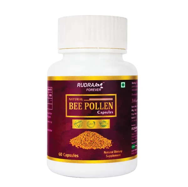 Rudraa_Forever_Natural_Bee_Pollen_Capsules_-_60_Capsules_|_Dietary_Supplement