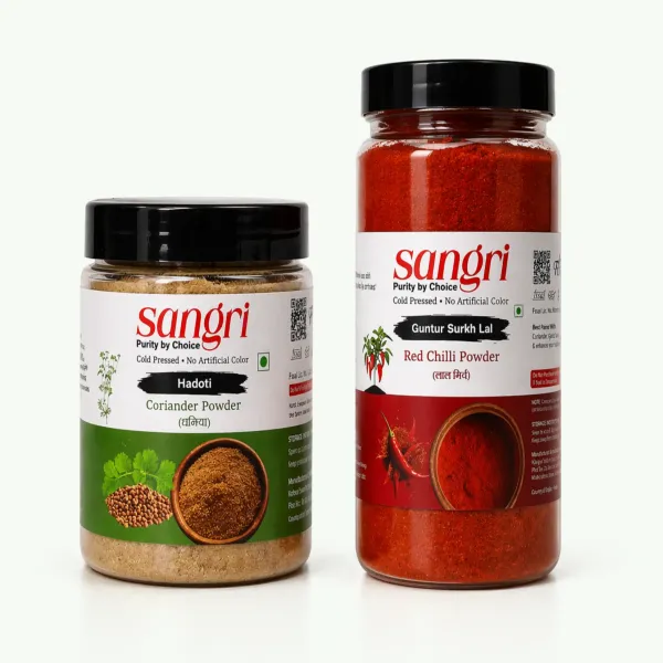 Hadoti_Coriander_Powder_Rich_Aroma_Dhaniya_Powder_100G_And_Guntur_Surkh_Lal_Red_Chilli_Powder_Mild_Natural_250G_Pack_Of_2
