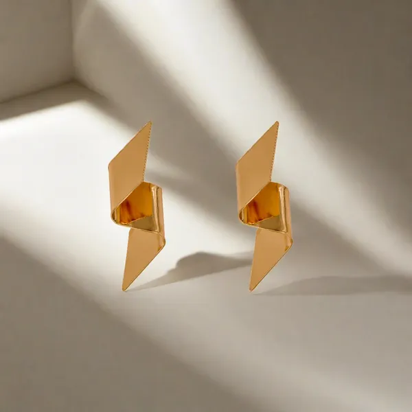 Gold_Lightening_Earrings_Joie_De_Vivre