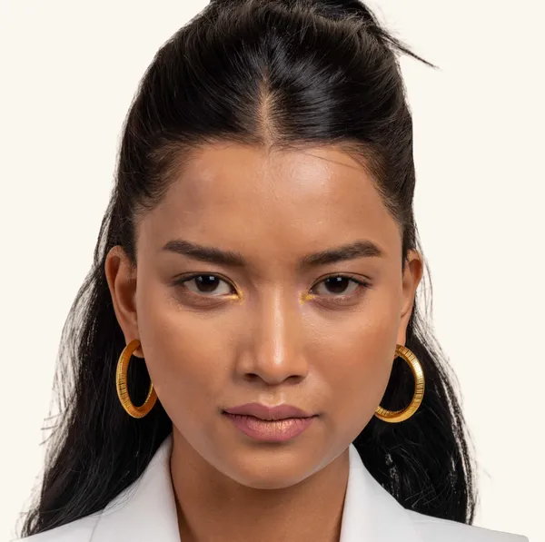 Textured_Luxe_Hoops_Joie_De_Vivre
