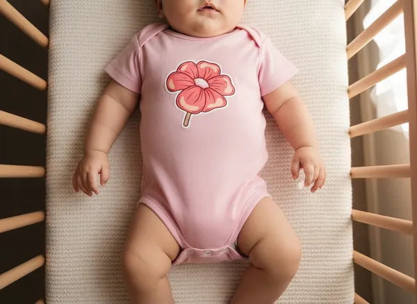 Pink_Cotton_Baby_Bodysuit_For_Baby