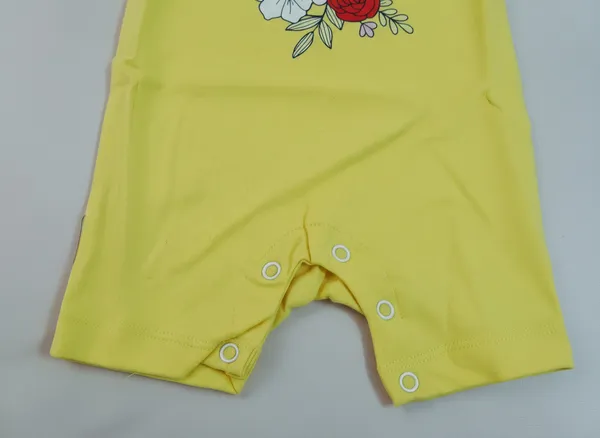 Yellow_Cotton_Baby_Romper_For_Baby