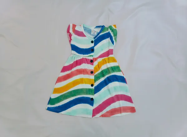 Multicolor_Cotton_Girls_Dress_For_Girls