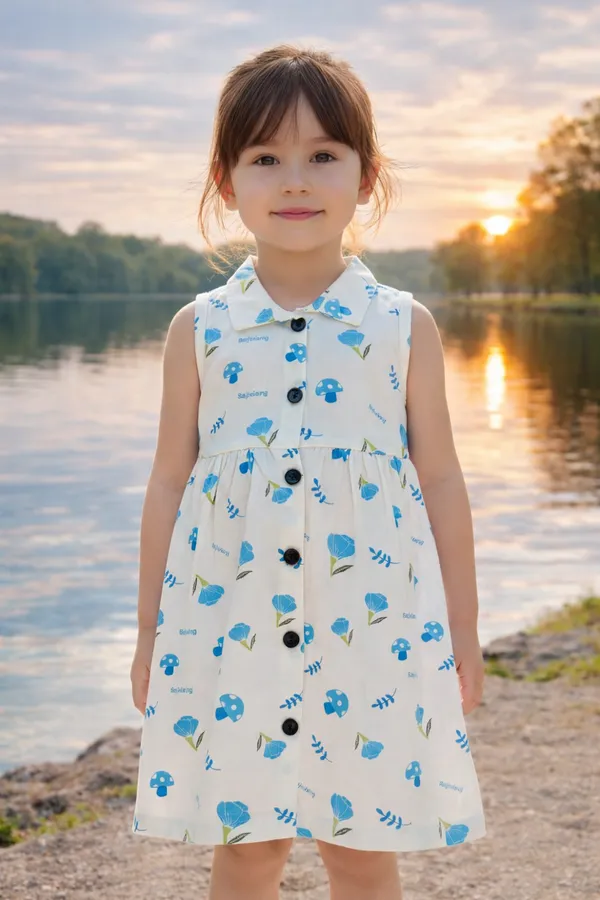 White_Cotton_Girls_Dress_For_Girls