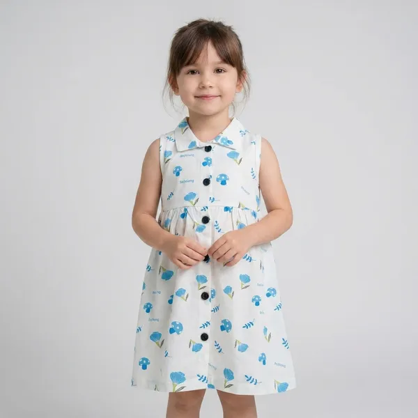 White_Cotton_Girls_Dress_For_Girls