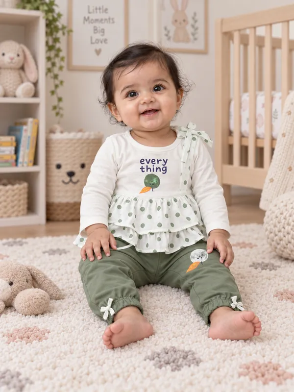 Mumsyde_Kids_Little_Olive_Garden_Set_–_Green_Polka_Dot_Ruffle_Top_with_Sage_Pants