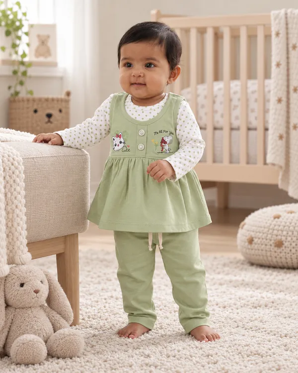 Mumsyde_Kids_Little_Sage_Garden_Set_–_Sage_Green_Pinafore_with_Polka_Dot_Top_and_Matching_Pants