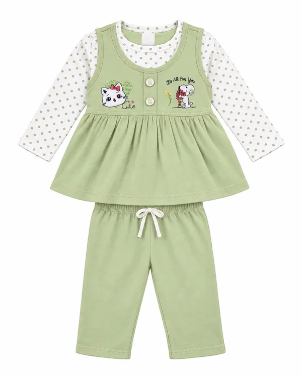 Mumsyde_Kids_Little_Sage_Garden_Set_–_Sage_Green_Pinafore_with_Polka_Dot_Top_and_Matching_Pants