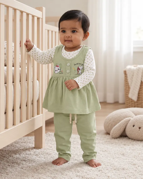 Mumsyde_Kids_Little_Sage_Garden_Set_–_Sage_Green_Pinafore_with_Polka_Dot_Top_and_Matching_Pants